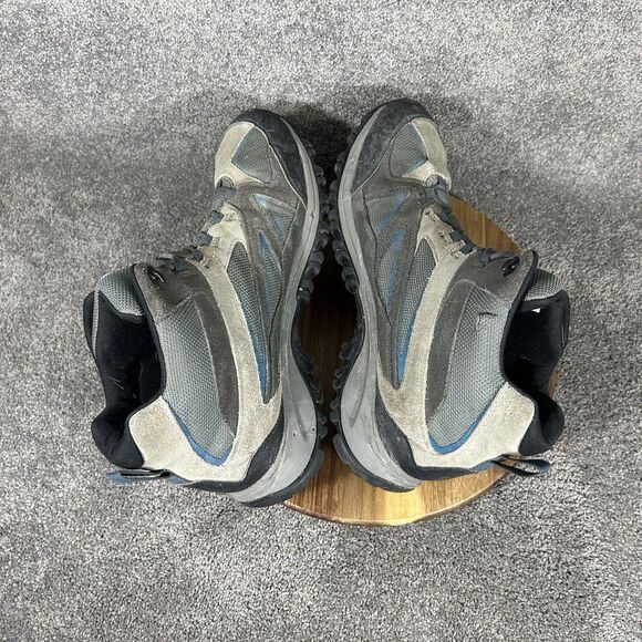 Merrell Phoenix Bluff Mid Mens Size 14 Grey Blue Waterproof Hiking Boots Used main image 13